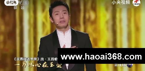 绝佳作文素材！撒贝宁开场白展现诗词力量