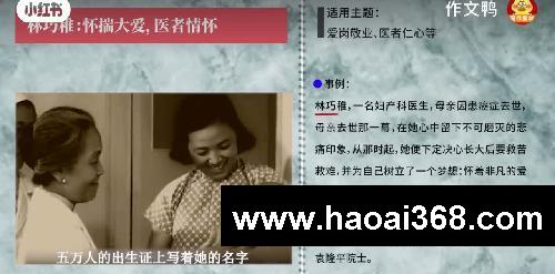 惊鸿一瞥的人物作文素材,小众又好用