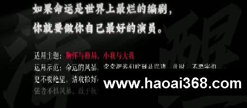 高分作文素材「央视金句」