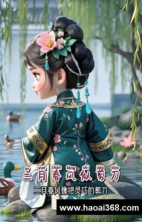 《咏柳》每日一分钟,轻松学会古诗词