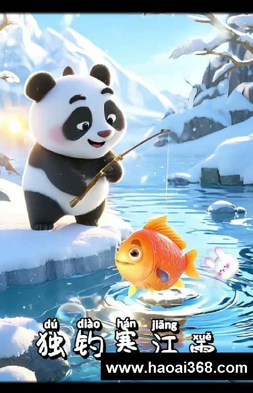 第5集丨《江雪》变成童话,幼儿启蒙学古诗