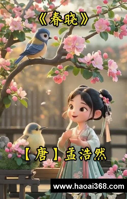 第24个AI古诗视频来了,感受春眠不觉晓!