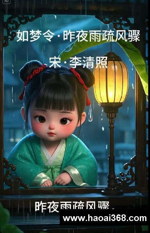 #剪映#字幕识别 #视频剪辑 ###古诗的魅力 #聊聊心中的最美古诗词 每天一首古诗词 如梦令·昨夜雨疏风骤 宋·李清照 昨夜雨疏风骤, 浓睡不消残酒。 试问卷帘人, 却道海棠依旧。 知否, 知否? 应是绿肥红瘦。