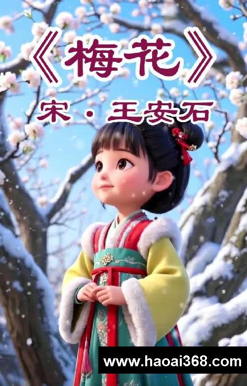 一分钟学会古诗《梅花》